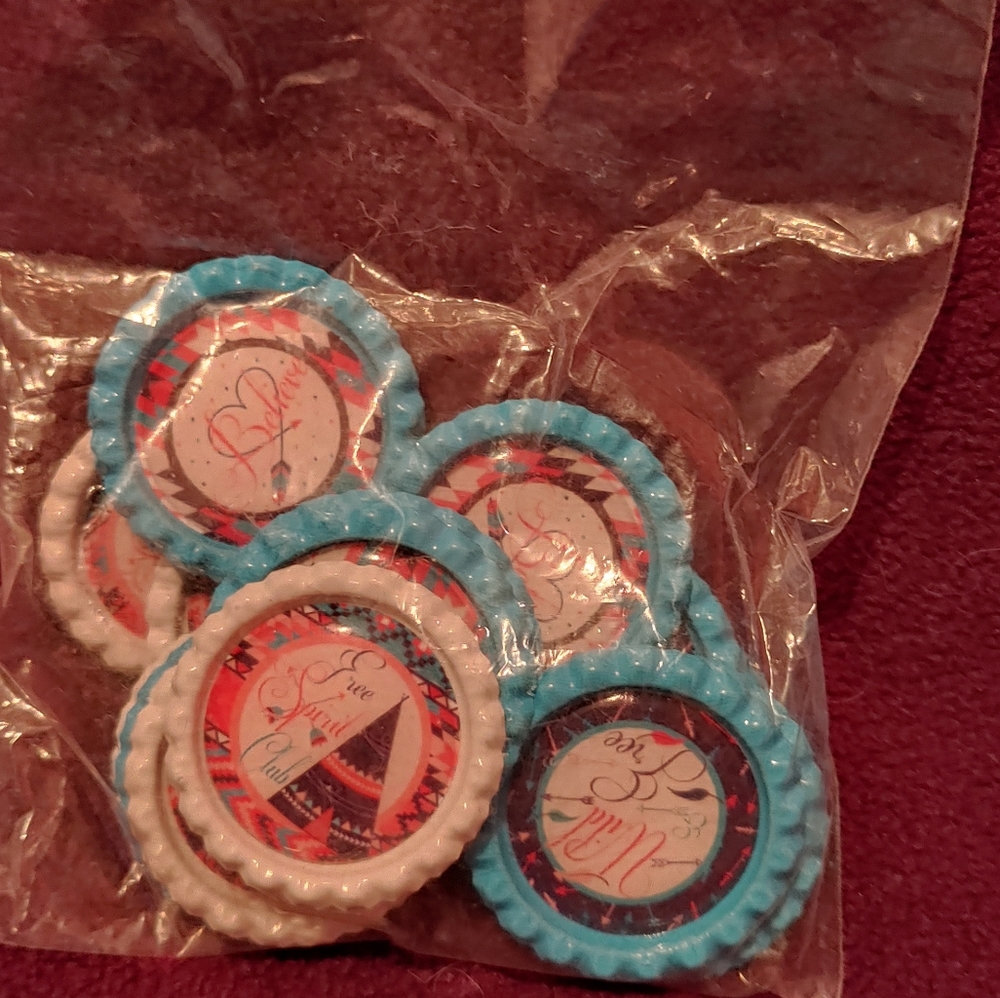 Homemade Bottlecap Magnets